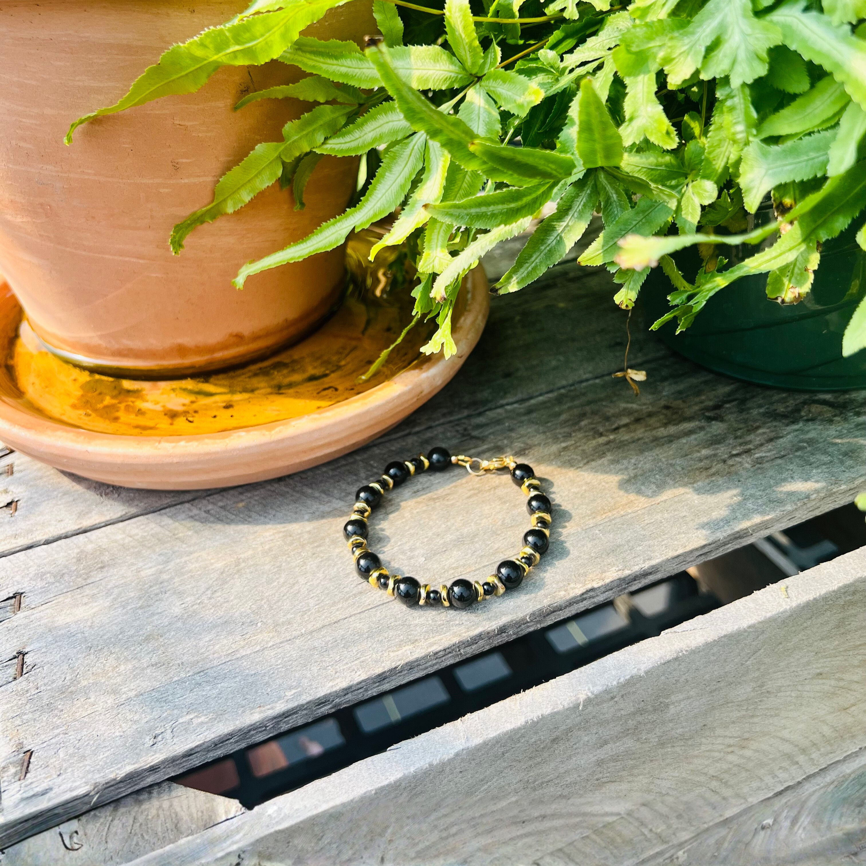 Classic Gemstone Beaded Bracelet