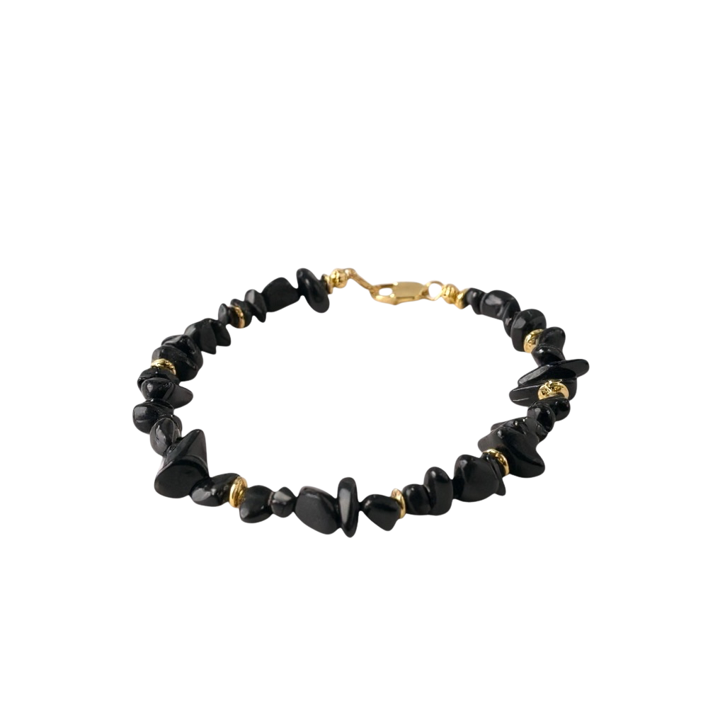 Gemstone Beaded Bracelet in Rockstar