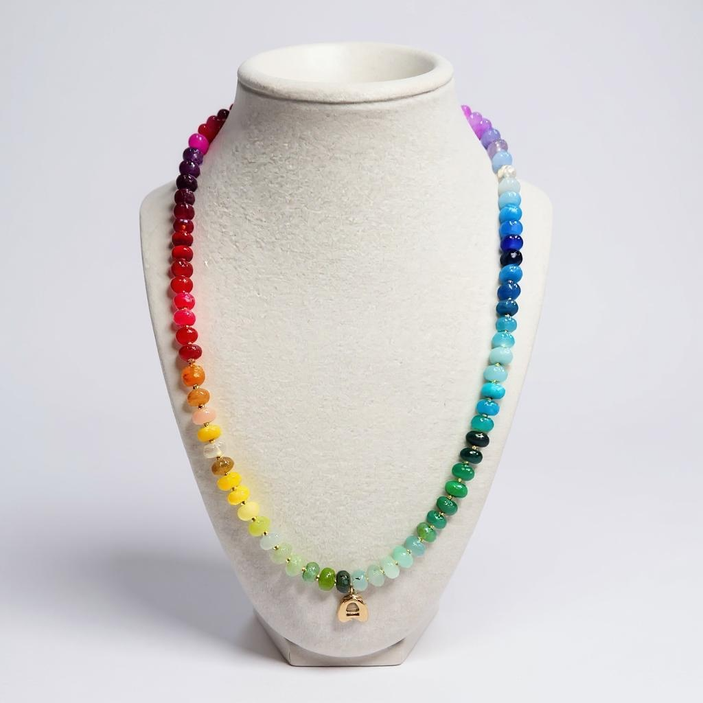 The Dangle-Letter Necklace