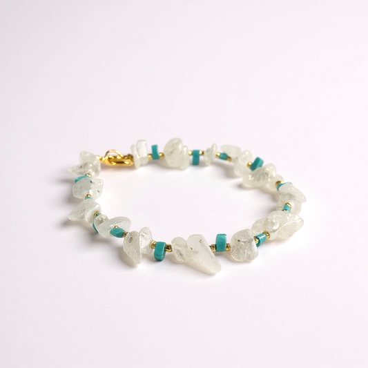 Gemstone Beaded Bracelet in Rock-A-Fella