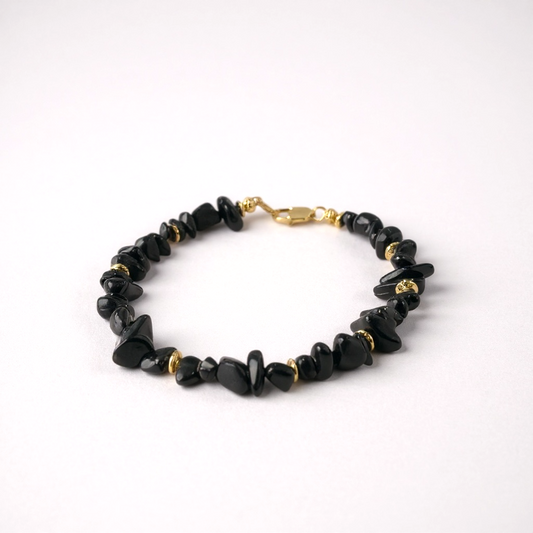 Gemstone Beaded Bracelet in Rockstar