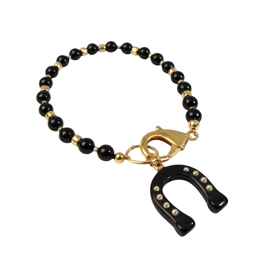 Gemstone Beaded Bracelet in Lucky