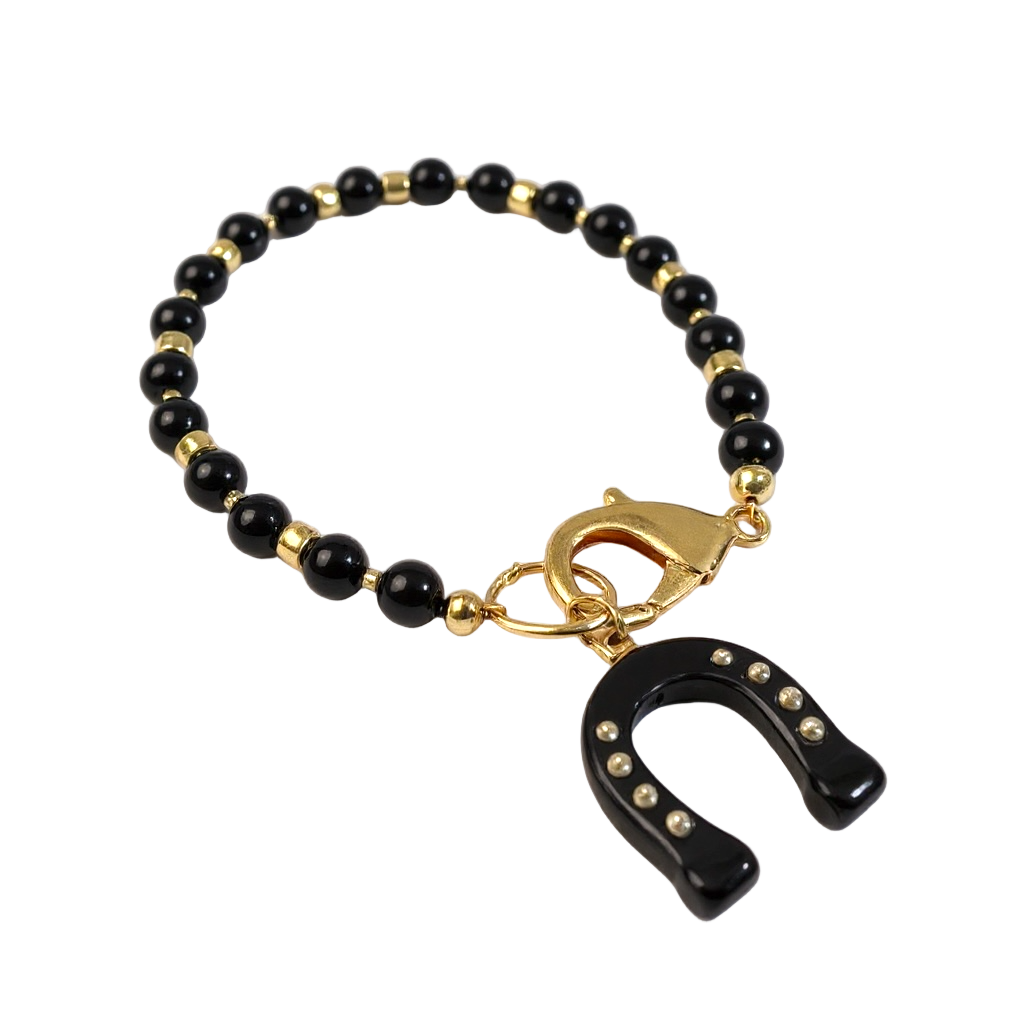 Gemstone Beaded Bracelet in Lucky
