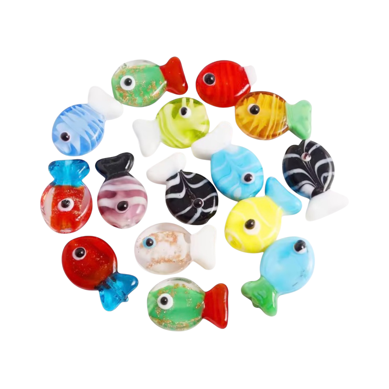 Glass Fish Charm