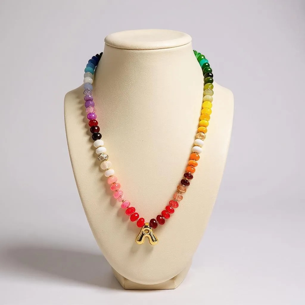 The Bubble Letter Necklace